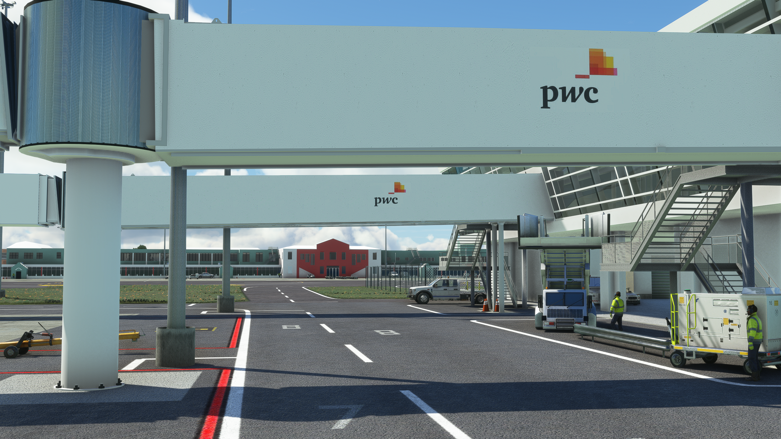 Bermuda International, L F Wade International,  MSFS, Microsoft flight simulator, Modelled Interior