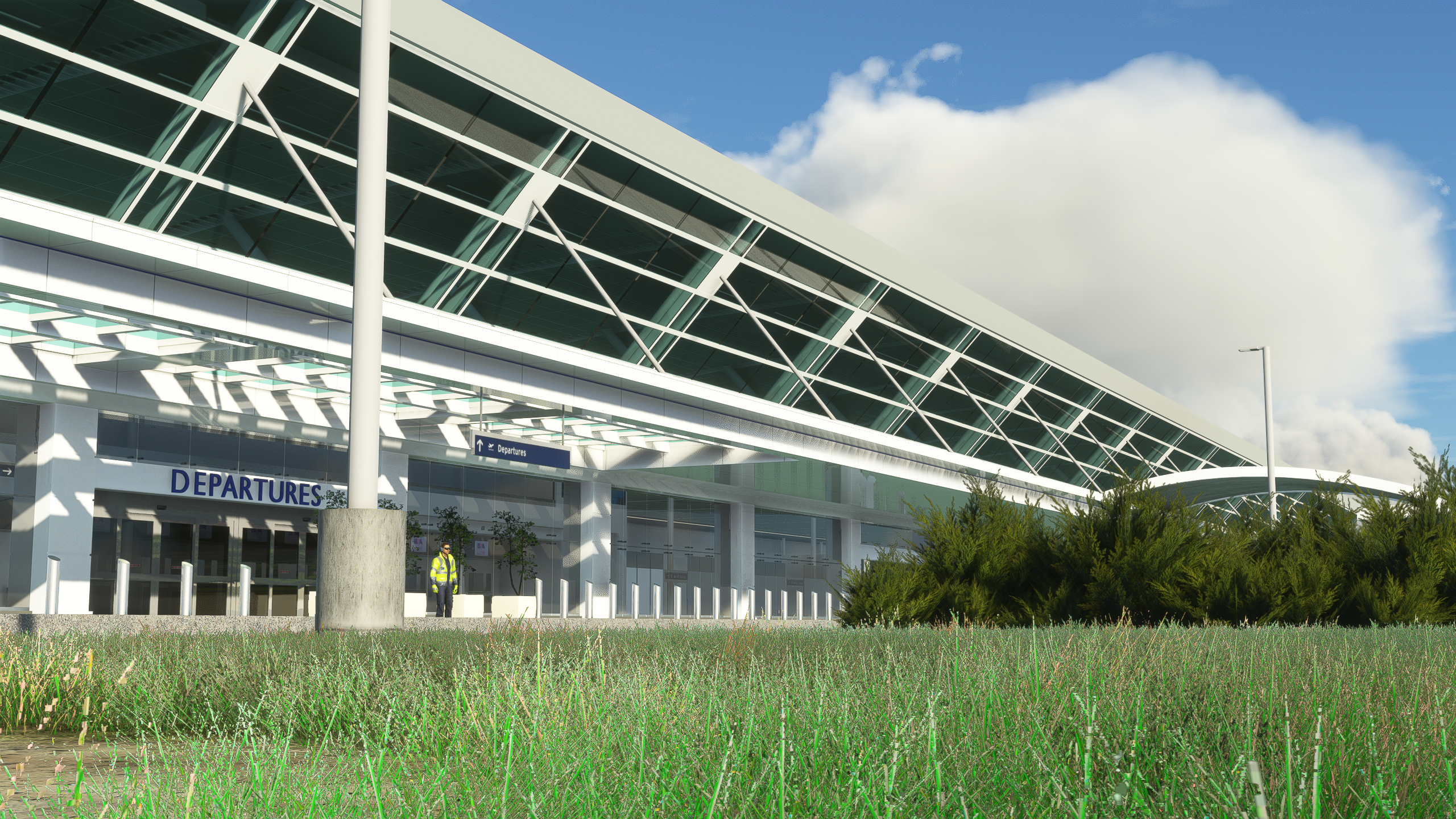 Bermuda International, L F Wade International,  MSFS, Microsoft flight simulator, Modelled Interior