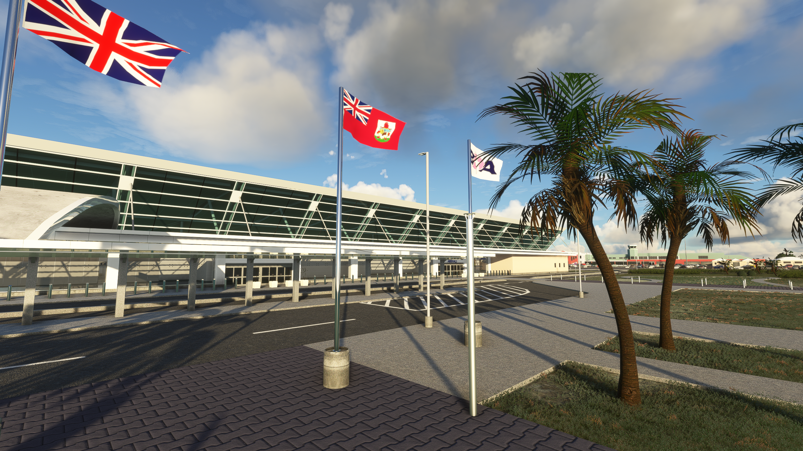 Bermuda International, L F Wade International,  MSFS, Microsoft flight simulator, Modelled Interior